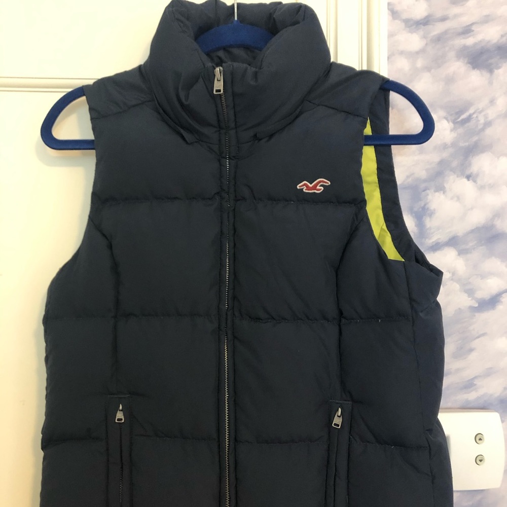 Hollister Navy Blue Vest